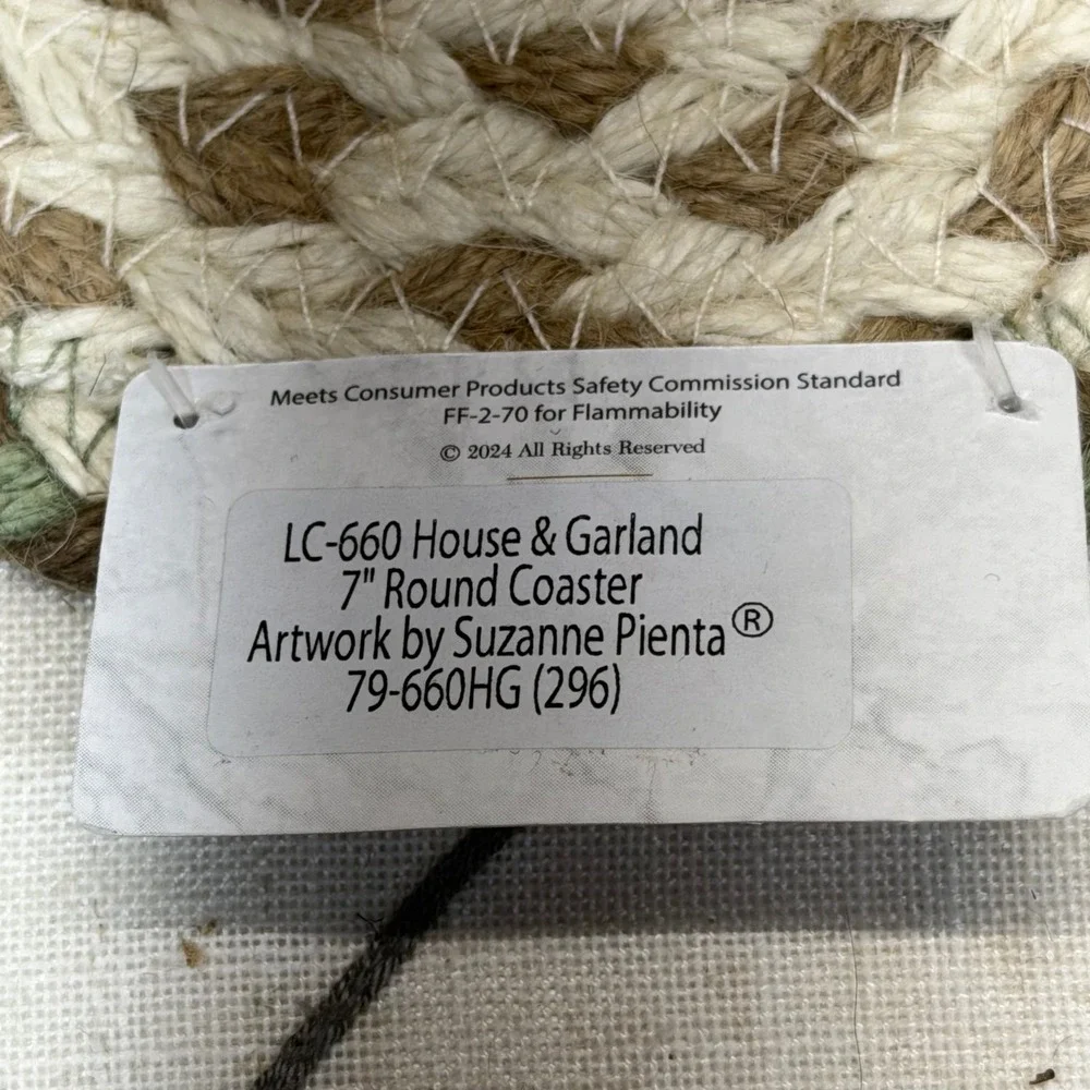 Capitol Earth Rugs Round Coaster 7